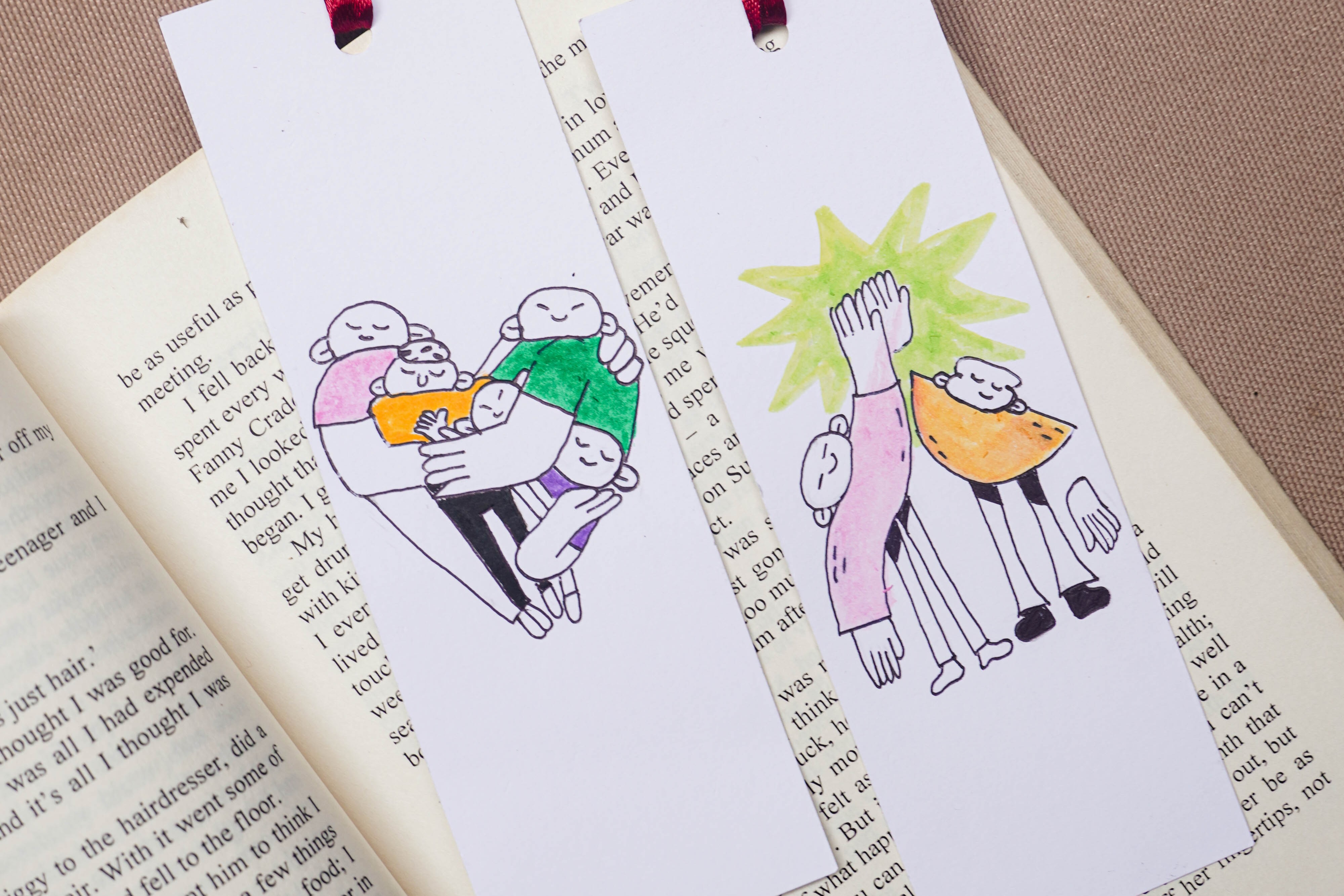 Bookmark artwork collection