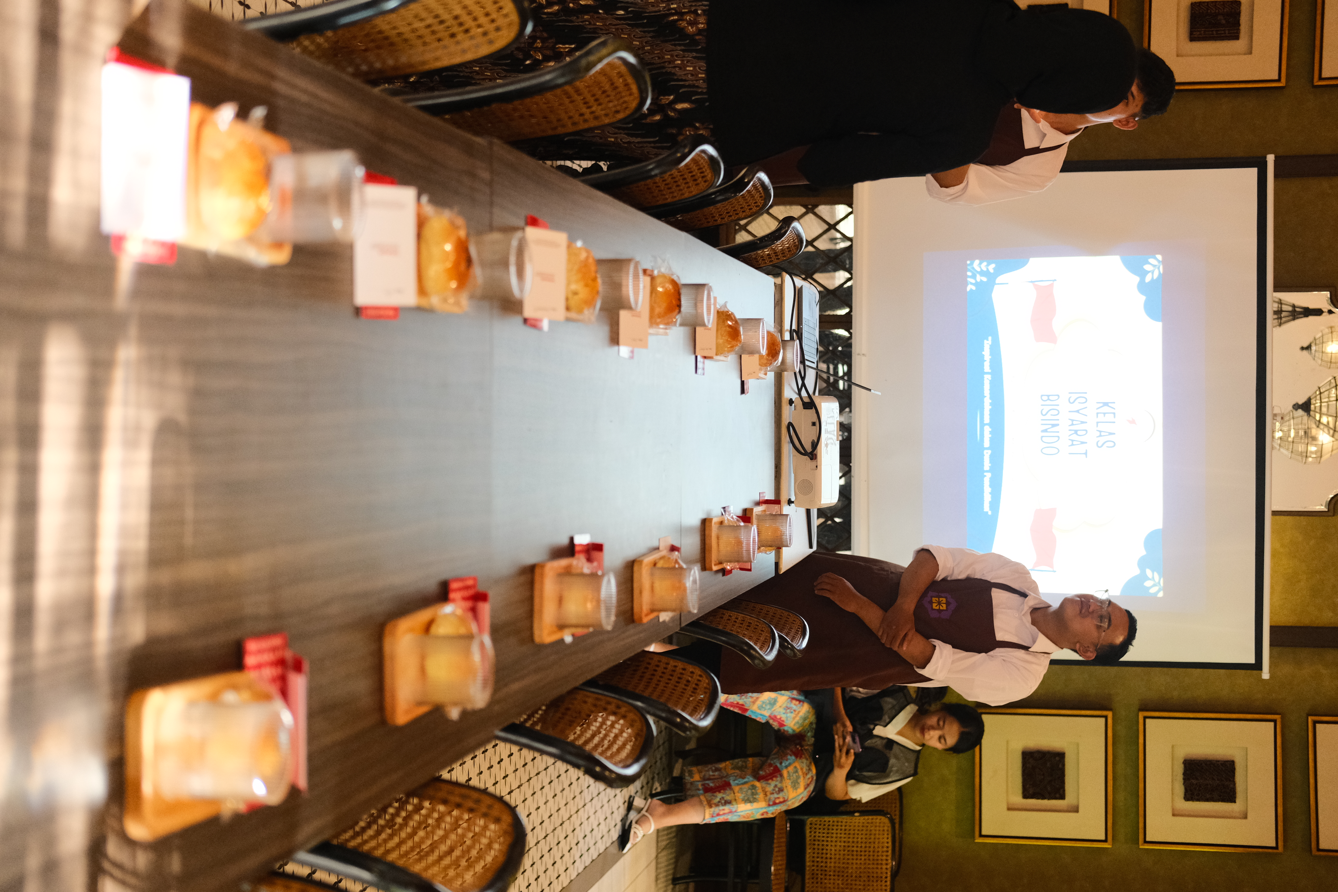 Drink being served during Coffee Experiences